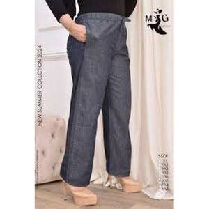 EXPRESS‎ High Rise Cropped Wide Leg Denim Pants Jeans Paperbag Waist - Size 12